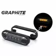 Horpol äärivalo led slim keltainen 12/24V 0,5m kaapeli tummaoptiikka - Äärivalot - 60-LD3211GRAPHITE - 1