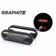 Horpol äärivalo led slim punainen 12/24V 0,5m kaapeli tummaoptiikka - Äärivalot - 60-LD3212GRAPHITE - 1