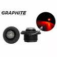 Horpol äärivalo pyöreä led punainen 12/24V 0,5m kaapeli tummaoptiikka - Äärivalot - 60-LD2630GRAPHITE - 1