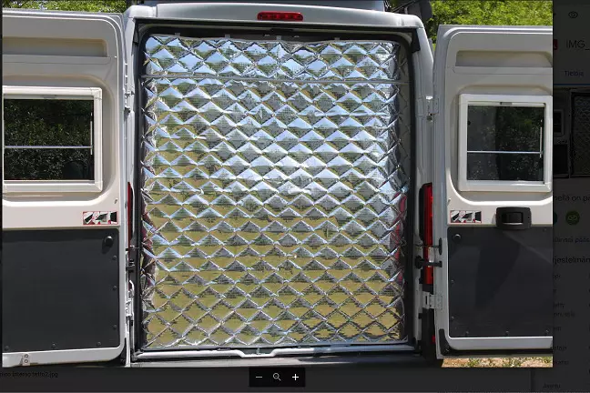 Ideatermica Termo/lämpöpeitto, avattava (taakse van) - Thermopeitot ja lämpöpeitteet - TR2OPENABLE - 1