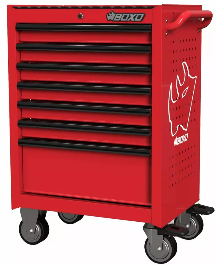 Työkaluvaunu jännitesuojatuilla VDE-työkaluilla ja varusteilla - Työkaluvaunut työkaluilla - 285-7071AR-VDE - 1