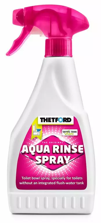Aqua Rinse Spray huuhteluaine 500ml Suihkepullo Thetford - WC tarvikkeet ja kemikaalit - TF30831AF - 1