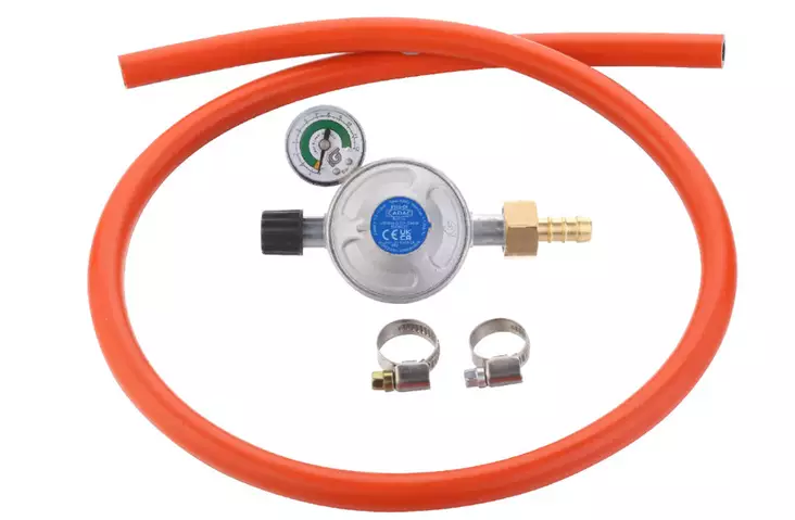 Cadac Regulator & Hose CG overflow 30mbar 0,85m - CADAC-tuotteet, kaasugrillit ja -liedet - 8515-OF - 1
