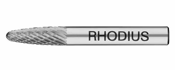 Kovametalliviila 6mm Puu, Pyöreä pää - Kovametalliviilat - 287-305051F - 1