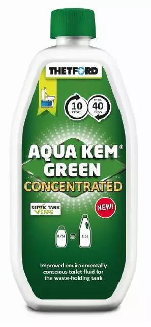 Thetford käymäläainetiiviste Aqua Kem Green 750 ml - WC tarvikkeet ja kemikaalit - 30645AF - 1