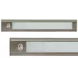 LED Sisävalo Kapea Hipaisukytkimellä 12V 260x40x11 mm Hopea - LED-sisävalot - 1614-40260G - 1