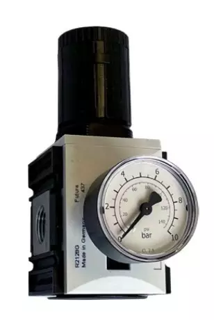 Paineensäädin 3/4" 14000 l/min 85 x 93 x 191 mm 0,5 – 8 bar - Muut paineilmakoneet ja tarvikkeet - 283-KR4348G - 1