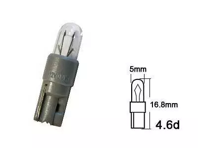 Polttimo 12V 0,5W - Auton polttimot - 1235G - 1