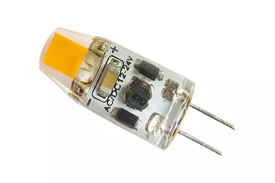 Led polttimo 1w G4 kanta 12-24 V Valoteho 65 Lumen lämmin valkoinen - Auton polttimot - 4304785H - 1
