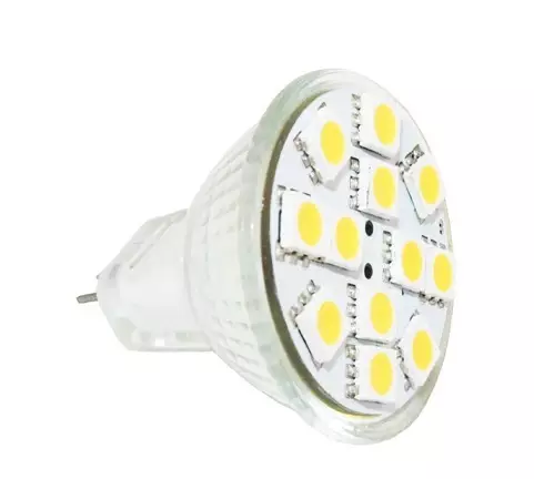 Led polttimo MR 11 SMD 1,8 w Valoteho 100 Lumen lämmin valkoinen - Auton polttimot - 4304910H - 1