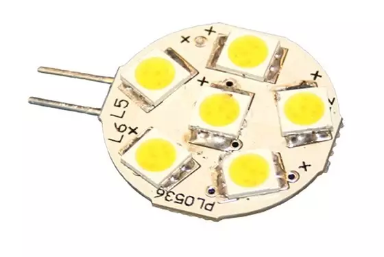 Led polttimo Super flat 1 w Valoteho 100 Lumen lämmin valkoinen - Auton polttimot - 4304796H - 1