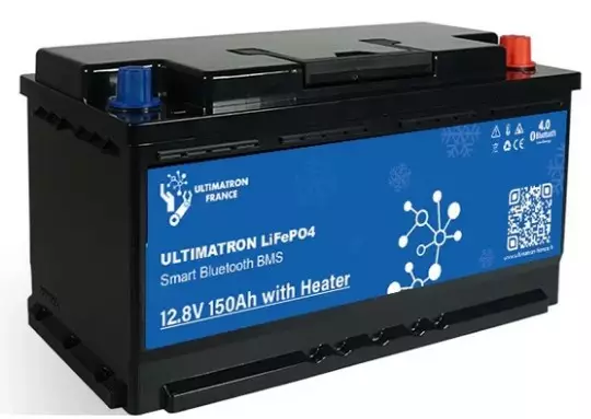 Ultimatron litiumakku 12 V/150 Ah - Akut autoon ja vapaalle - ULS-12-150H - 1