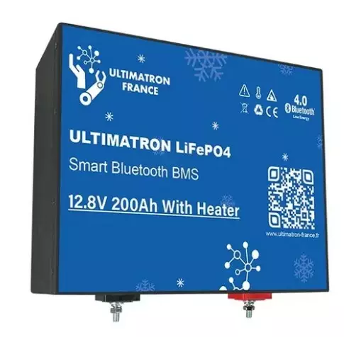 Ultimatron litiumakku 12 V/200 Ah - Akut autoon ja vapaalle - ULM-12-200H - 1