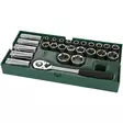 SATA TK-SRJ 1/2" HYLSYT,RÄIKKÄ,TARVIKKEET 26-OS - Hylsysarjat - ST09915SJ - 2