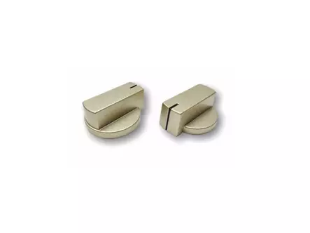 Säädinnuppisarja 3kpl, mattanikkeli - Liedet, uunit ja osat - SSPA0911MNK - 2