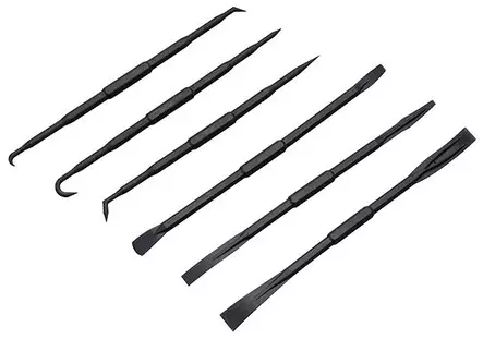 Koukku- ja Vääntösarja 6-osaa Pituus 268 mm - Vääntöraudat - 284-B75-S6L - 1