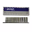 Hylsysarja 3/8" pitkät Kiskossa 7-21 mm Boxo - Hylsysarjat - 284-B33-3013RL - 1