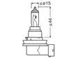 Osram Original 12V H16 - Auton polttimot - 10-64219L - 2