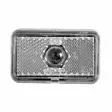 Seisontavalon lasi 74x45mm valkoinen PLR 130 - Äärivalot - 0900330L - 1