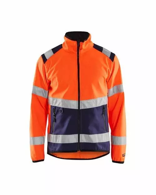 Highvis softshelltakki - Blåkläder työtakit - 487725165389L - 1