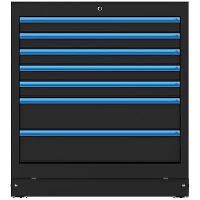 LAATIKOSTO 7-OS. SINISET KAHVAT - Kaapit - 285-340071BL - 1