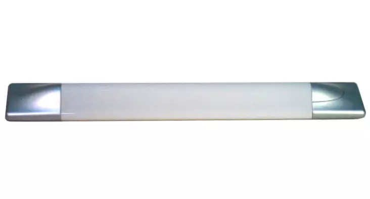 Loistevalaisin LED Lava 12V/8W hopea 12V/8W mattahopea, 440x62x35mm - LED-sisävalot - 0900506L - 1
