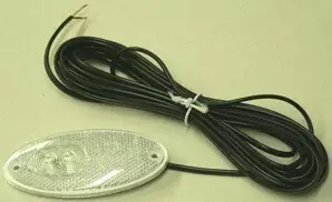 Seisontavalo valkoinen upotettava LED 101,6x45 valkoinen - Äärivalot - 0900372L - 1