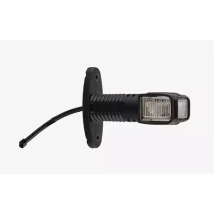 Sivuvalo puna/valkoinen LED vas/oik 12-24V - Peräkärryn takavalot - 0900752L - 1