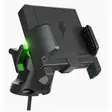 Laiteteline 15WQi2 LED jalalla sivu-stopparit - AquaAmp puhelintelineet ja laturit - AQA0915-1-ARM - 1