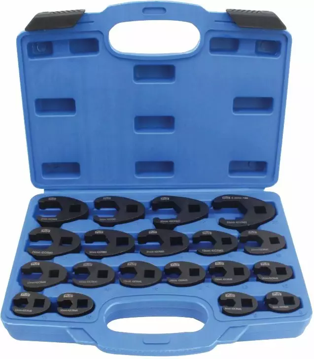 Asta 3/8"+1/2" 6-kulma kukonjalka-avainsarja 8-32mm - Hylsysarjat - ASTA-6900A-19M - 1