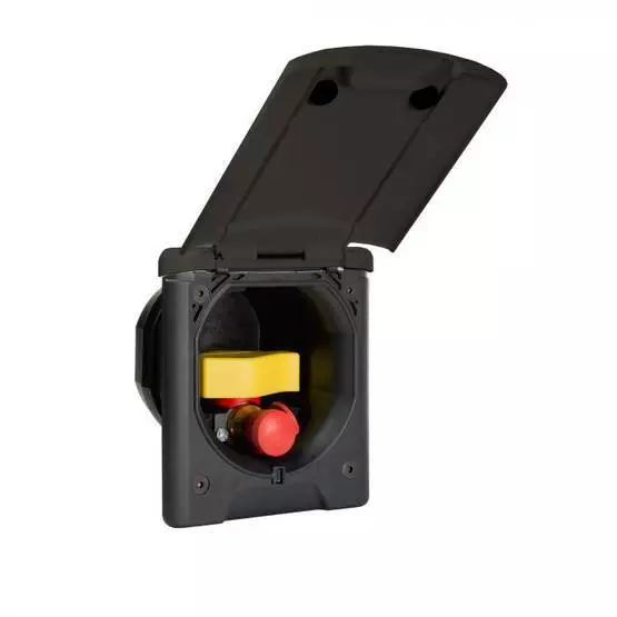 Kaasun ulosottorasia musta - Kaasujärjestelmän tarvikkeet - 0500106M - 1