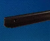 Pöydän kiinnityskisko seinään, muovi ruskea, 600mm - Ovien, luukkujen osat - 1401106-M - 1