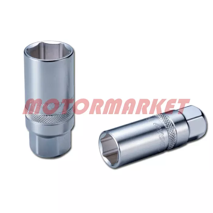 Sytytystulppahylsy 3/8" 16mm Magneetti - Hehku- ja sytytystyökalut - 284-B53M - 1