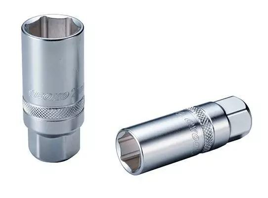 Sytytystulppahylsy 3/8" 21mm Magneetti - Hehku- ja sytytystyökalut - 284-B52M - 1