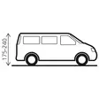 Polkupyöränsuojus Tow Bar 4 -pyörälle Brunner - Suojapeitteet pyörille ja varoitusmerkit - 7130203N - 8