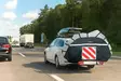 Polkupyöränsuojus Tow Bar 4 -pyörälle Brunner - Suojapeitteet pyörille ja varoitusmerkit - 7130203N - 2