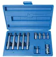 Kärskihylsysarja 1/2" XZN 11-osaa M5-12 - Hylsysarjat - 291-XL33-XZN - 1