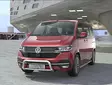 Lisävaloteline / valorauta 60/42mm poikkiputkella Volkswagen T6.1 2020- - VW valoraudat - AN18C4013N - 1