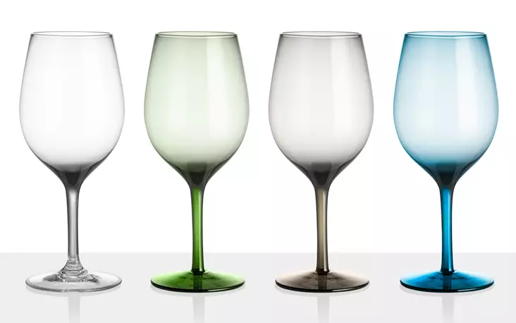 Brunner viinilasisetti Onda/Jazz 4kpl - Melamiiniastiastot ja aterimet - 0830184CC9N - 1