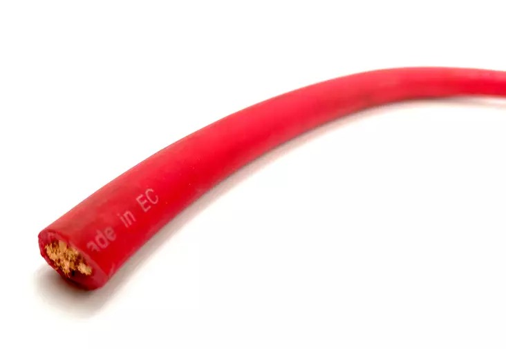 Hitsauskaapeli 10 mm2 Punainen Hinta / m - Kaapelit ja suojaputket - VUK10PUN - 1