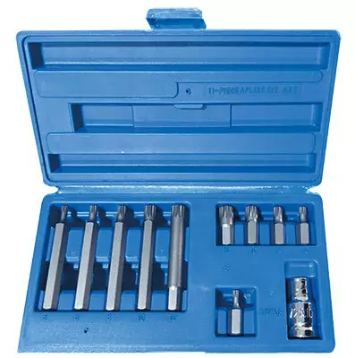 Kärskihylsysarja 1/2" XZN 11-osaa M5-12 - Hylsysarjat - 291-XL33-XZN - 1