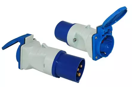 Adapteri 230V, CEE/SHUKO Pakkaus 230V-16A - CEE tarvikkeet ja johdot - 4609421P - 1