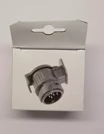 Adapteri auto 13 vaunu 7 Adapteri mini 13-7 pakattu - Peräkärryn rasiat ja pistokkeet - 404033P - 1