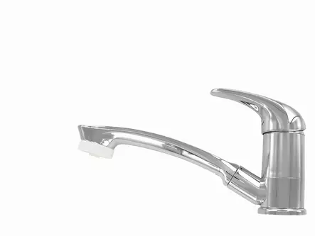 Vipusekoitushana+suihku Roma, kromattu - Hanat ja suihkutarvikkeet - 0600105P - 2