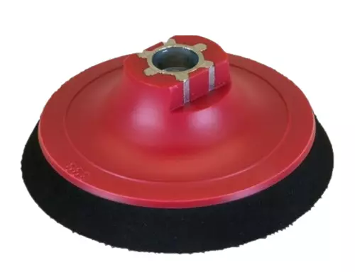 Aluslaikka tarralaikalle Ø150 x M14 pehmeä - Kiillotustarvikkeet - 1606150M14P - 1