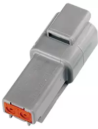 Deutsch DT naaraskuori 2-napa - Deutsch-liittimet - DT04-2P - 1