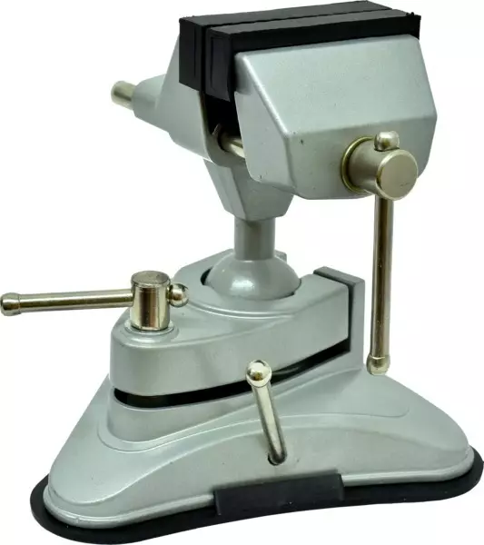 Pienoisruuvipuristin imukuppikiinnityksellä 60 mm - Ruuvipenkit - 284-64-2P - 1