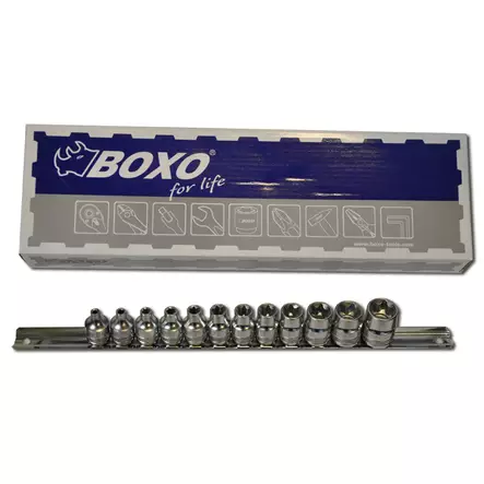 Hylsysarja 3/8" Kiskossa E4-20 E-Torx - Hylsysarjat - 284-B33-TX3012R - 1