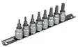 Hylsysarja 3/8" Kiskossa T15-T50Torx - Hylsysarjat - 284-B33-ITX3008R - 2