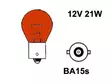 Polttimo AU-lite 12V 21W Oranssi - Auton polttimot - 12498-R - 1